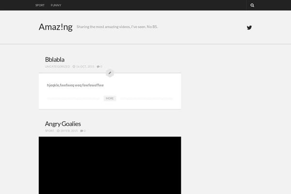 Anew theme site design template sample