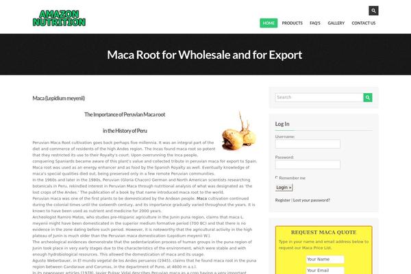 Kimmia theme site design template sample