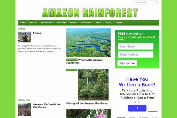 Newspaper theme site design template sample