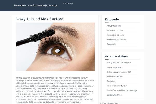 Responsive Deluxe theme site design template sample