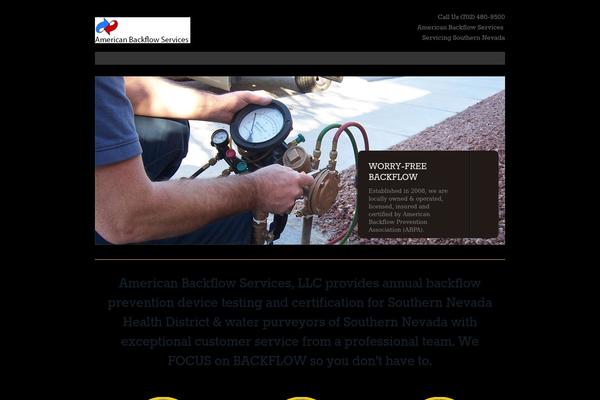 ambackflow.com site used BlackBird