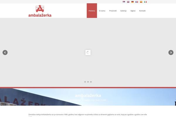 Sapphire theme site design template sample