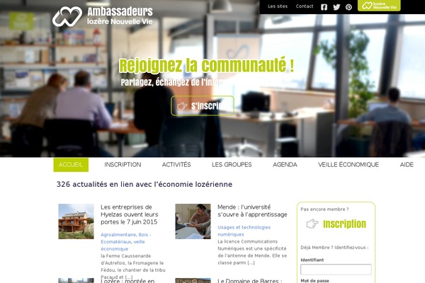 Site using BuddyPress Sitewide Activity Widget plugin