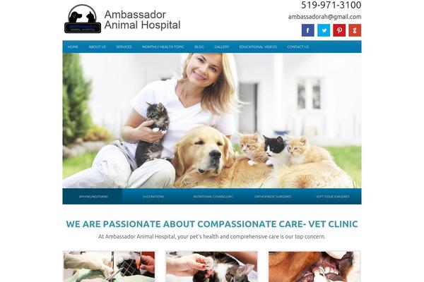 Site using Blog Designer plugin