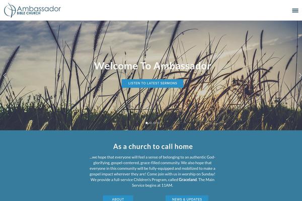 Striker theme site design template sample