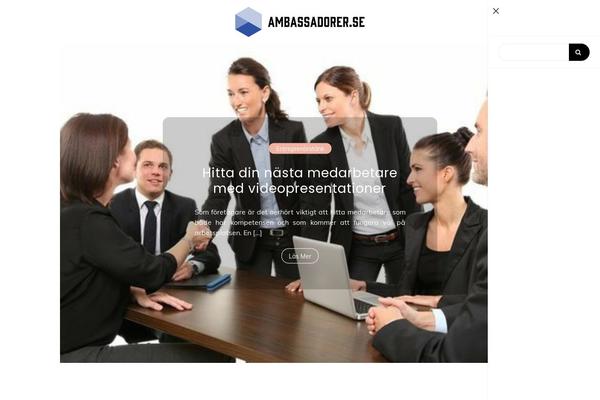 New Blog theme site design template sample