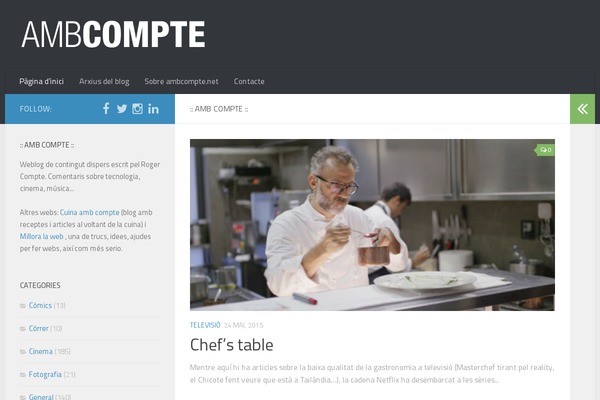 Hueman theme site design template sample