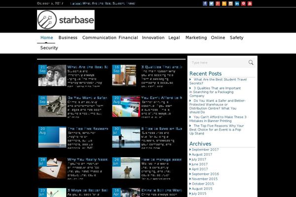 News Magazine theme site design template sample