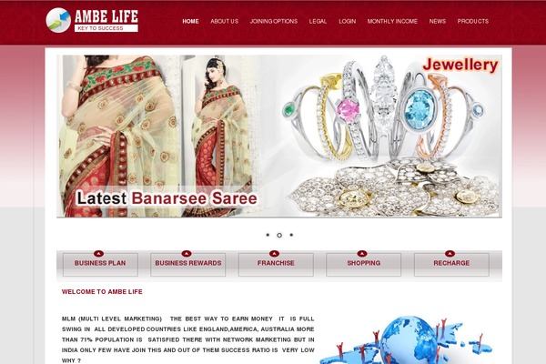 ambelife.com site used Ambelife