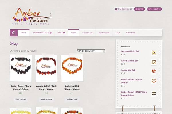 Artificer theme site design template sample