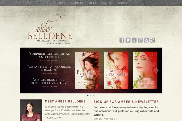 Weaver II pro theme site design template sample