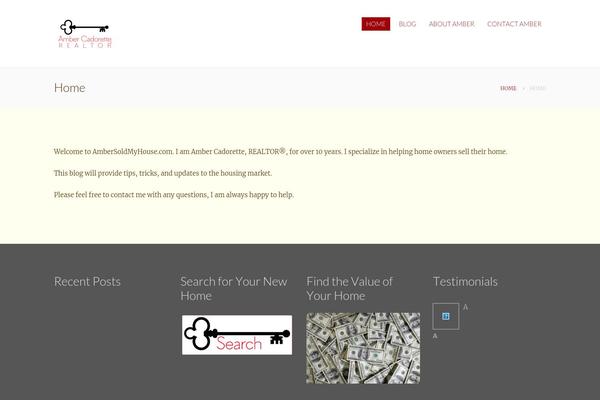 Megalith theme site design template sample
