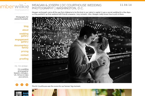 Prophoto4 theme site design template sample