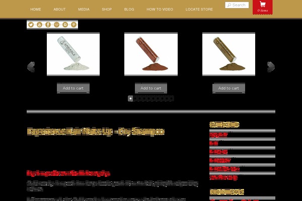 Minshop theme site design template sample