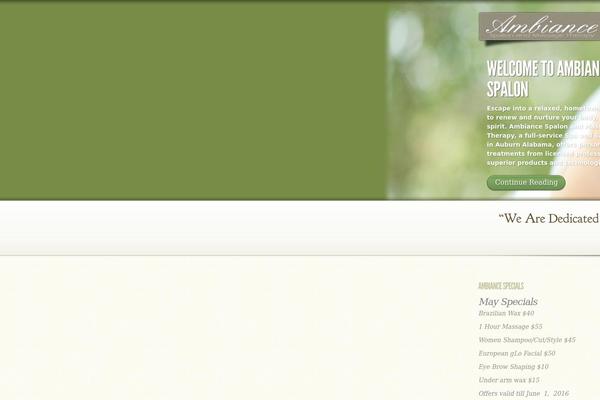 MyCuisine theme site design template sample