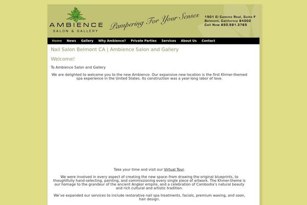 Smallbiz theme site design template sample