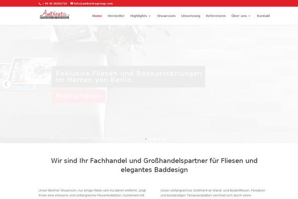 Goodnex theme site design template sample