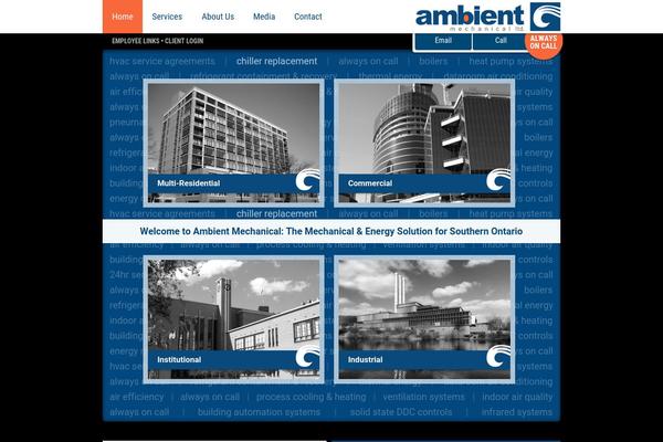 BlankSlate theme site design template sample