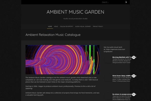 Blackoot Lite theme site design template sample