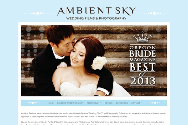 Prophoto4 theme site design template sample