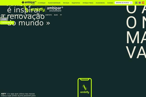 ambify.com site used Ambipar