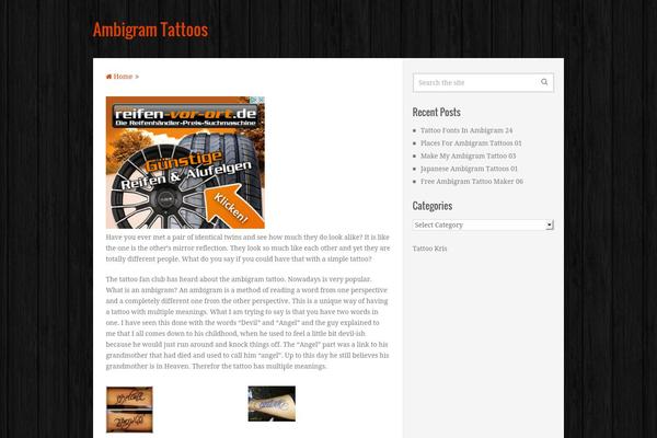 Truepixel theme site design template sample