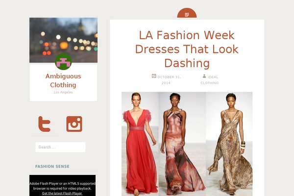 Fictive theme site design template sample