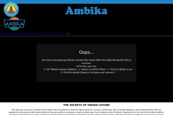Site using Wp-floating-menu plugin