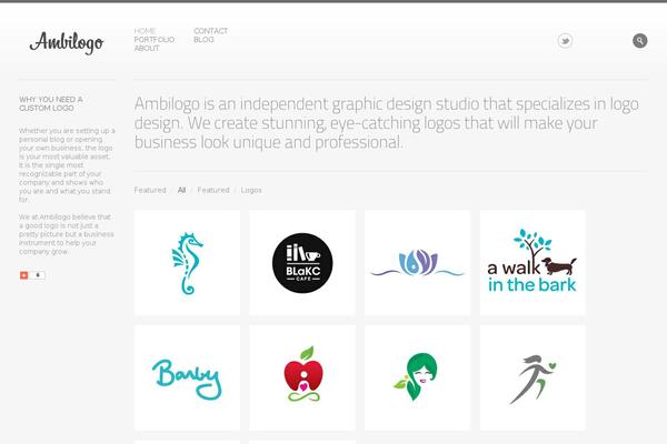 Airlock theme site design template sample