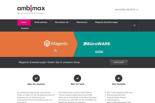 Site using Ultimate Addons for SiteOrigin plugin