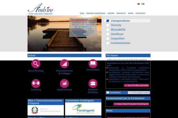 Clear theme site design template sample