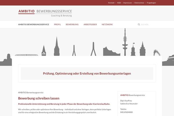 ambitio-bewerbungsservice.de site used Ambitio