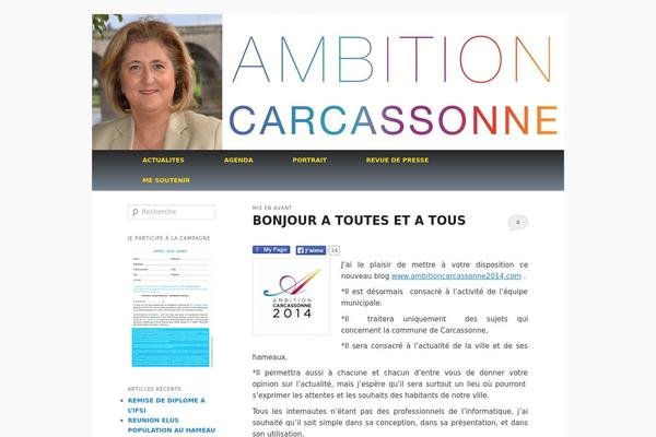 Twenty Eleven theme site design template sample