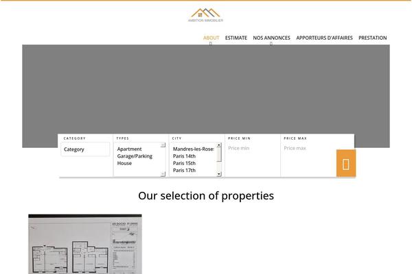 Realia theme site design template sample