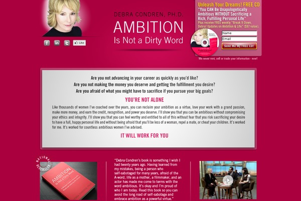 Magazine theme site design template sample