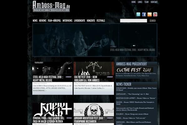 Magzimus theme site design template sample