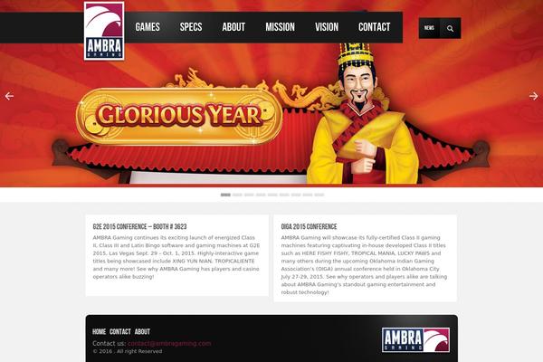 Radius theme site design template sample