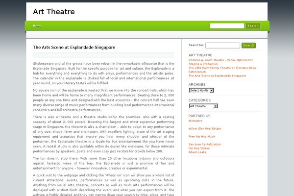 Tmp theme site design template sample