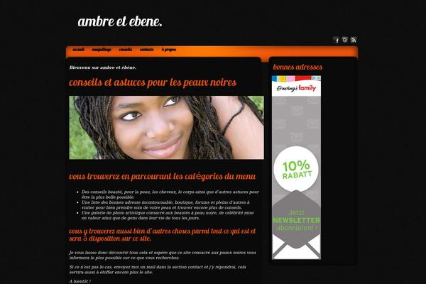 Epione theme site design template sample