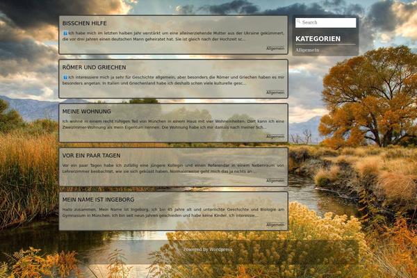 Adventure theme site design template sample