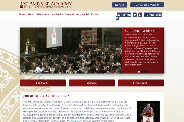Site using CalPress Calendar plugin