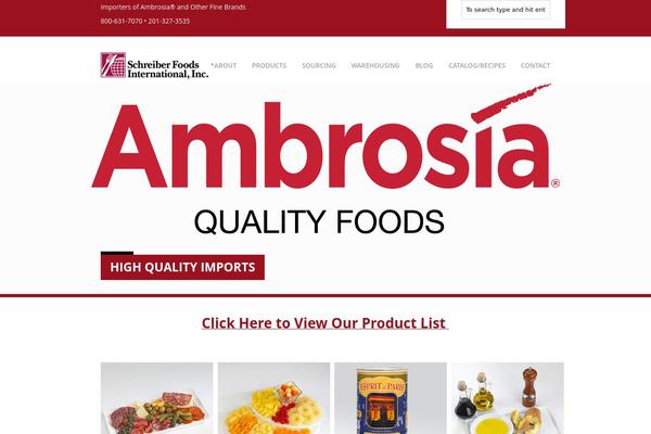 Vanguard theme site design template sample