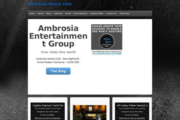 Responsive theme site design template sample