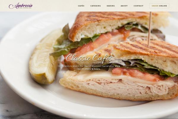 Aff theme site design template sample