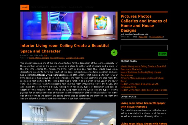 Nippon theme site design template sample