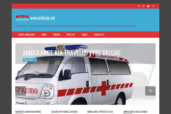 PRESSO theme site design template sample