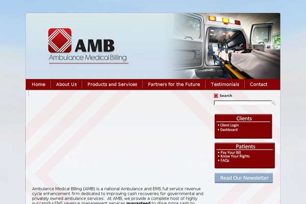 Amb theme site design template sample