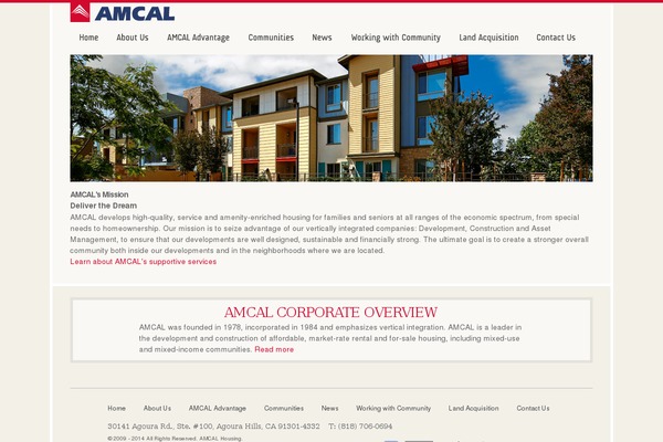 amcalhousing.com site used Amcal_v2