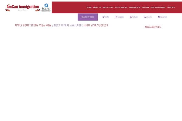 Site using Academia-framework plugin