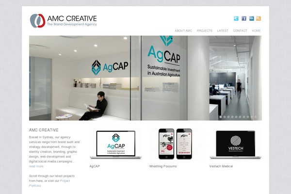 Craft theme site design template sample